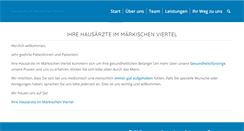 Desktop Screenshot of hausaerzte-im-mv.de